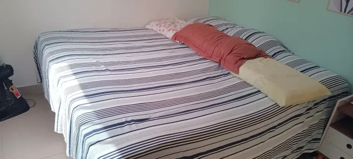 Cama box king size ,visco elástico  Ortobom  pro forca