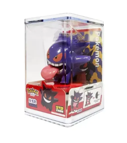Figure Pokémon - Gengar com botão de ação.