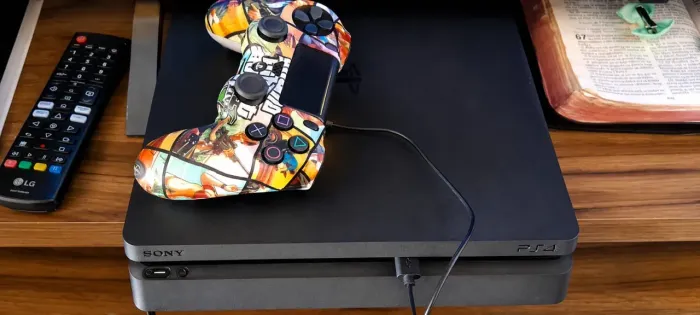 Ps4 com controle