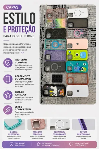 Capinhas iphone 16 pro max