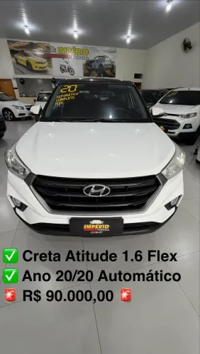 Hyundai Creta Attitude Plus 1.6 16V Flex AUT 2020