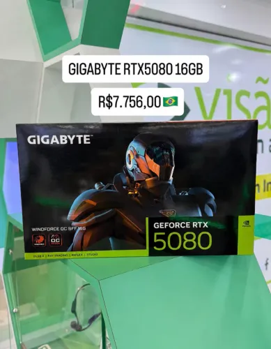 Placa de vídeo RTX  5080 16gb 