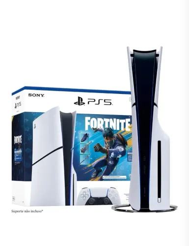 Playstation 5 slim 4K 1TB+Fortnite i novo Lacrado ( só venda)