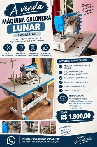 Máquina de costura