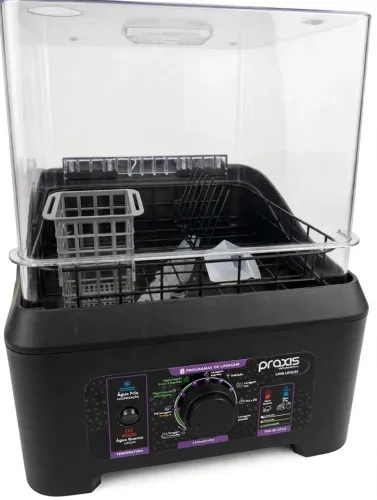 Lava louça portátil Praxis - 8 programas. Agua quente e fria. Semi-nova