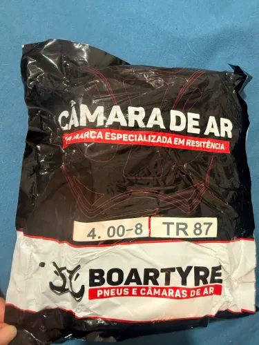 Câmara de ar aro 8 tratorito/carriola