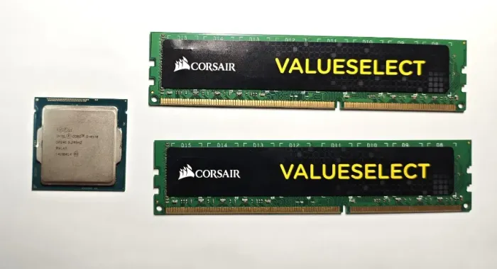 Kit Upgrade: Processador Intel Core i5-4570 + 16GB RAM DDR3 (2x8GB Corsair)