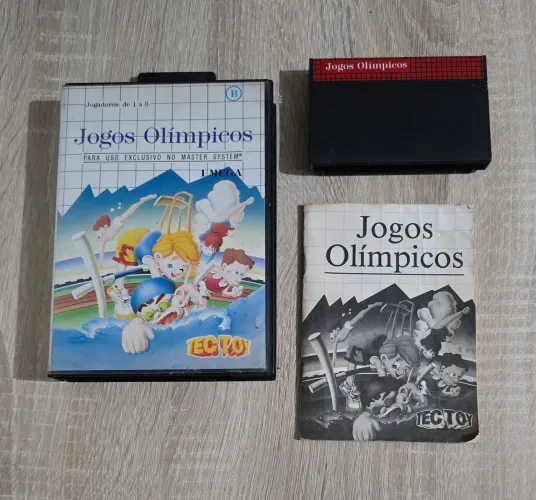 Jogos Olímpicos original Tec Toy completo para Master System 