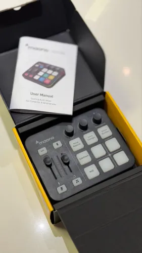 Mixer Maono Maonocaster G1 Neo Para Streaming De Jogos 127v