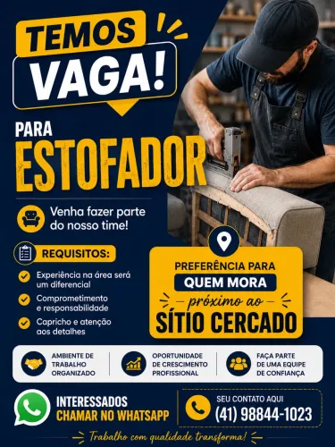 Vaga Estofador sítio cercado 