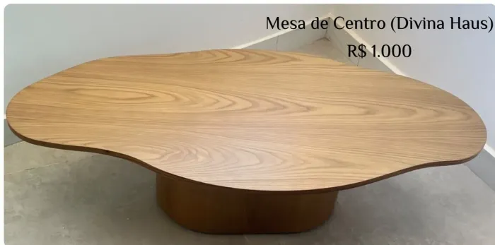 Mesa de centro - MADEIRA ESPECIAL
