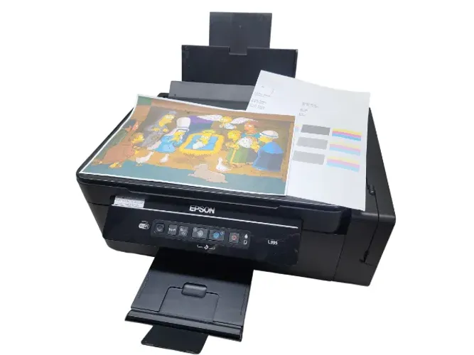 Epson EcoTank L395 Wifi Impressora multifuncional tanque de tinta 4x Sem Juros + Garantia