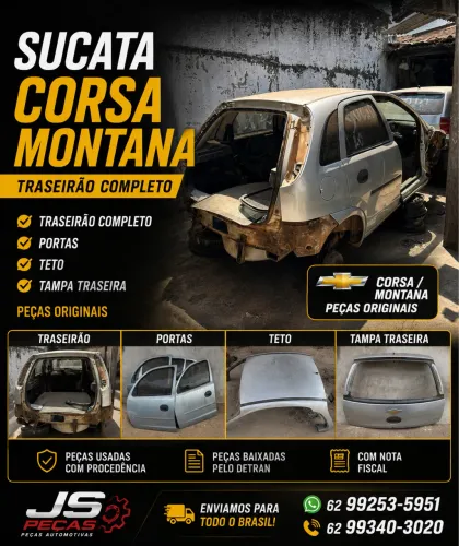 Sucata Corsa Montana / Lataria completa # Js peças e retífica #