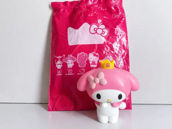 boneca my melody burger king sanrio