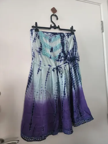 Vestido tam. M  da John John tomara que caia estampa tye dye
