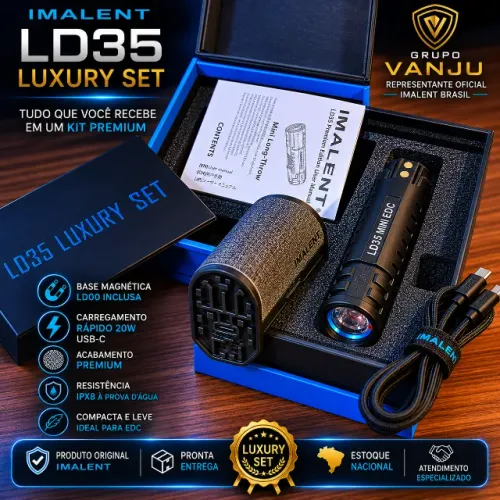 Imalent LD35 Luxury Set Original - Grupo Vanju