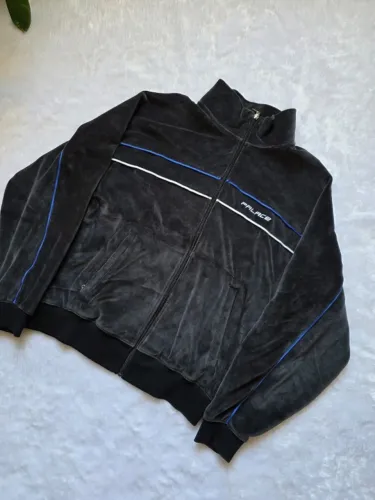 Jaqueta Palace Piped Velour Funnel