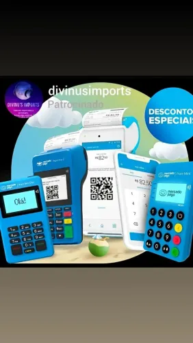 Máquina mercado pago novas