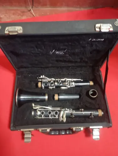Clarinete weril cruzeiro 17 chaves SB com boquilha Rico b3