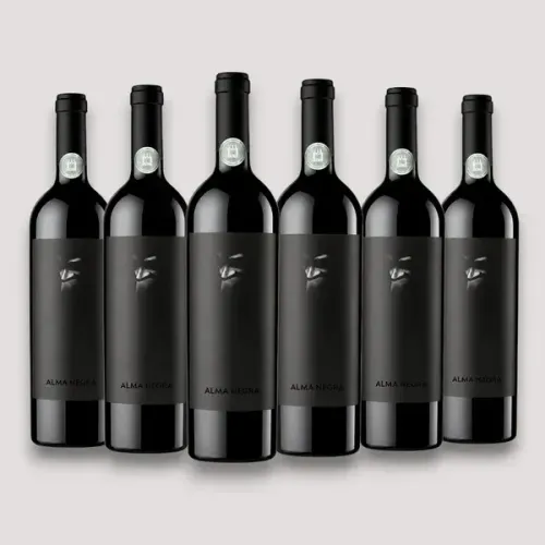 Vinho Alma Negra Blend Mistério - Cx c/ 06 Garrafas