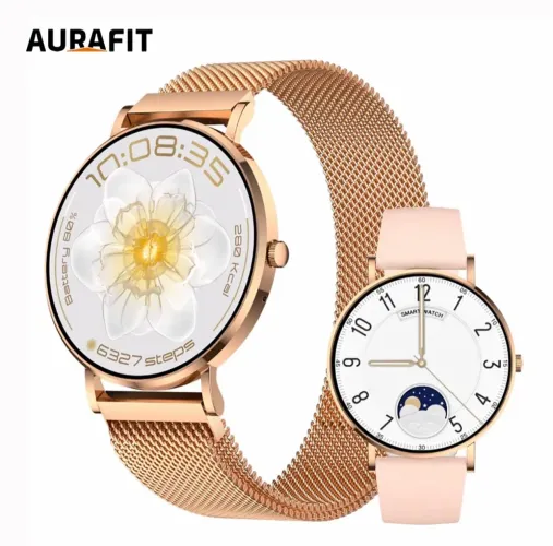 Relógio smartwatch aurafit Ella3 AM28 Bluetooth
