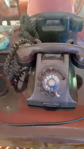 Telefone retrato pra decoração