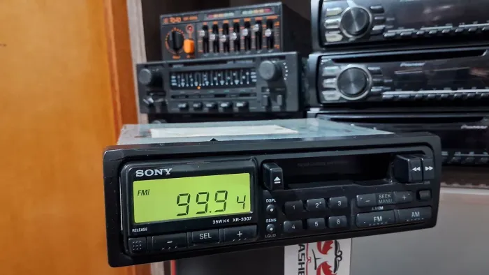 Toca fitas Sony anos 90