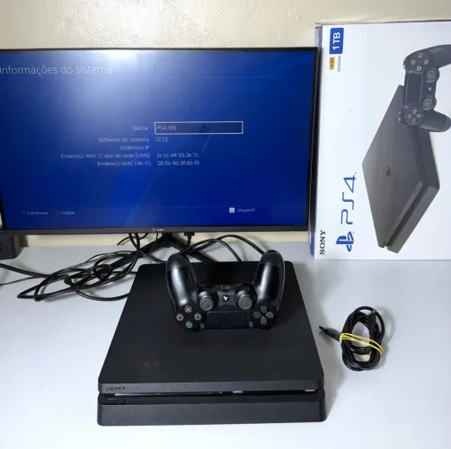 Ps4 slim 1 tb sistema 12.52