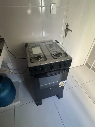 Fogão atlas 4 bocas mesa vidro automático