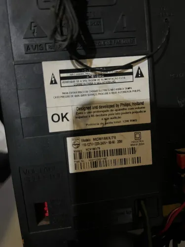 Micro System Philips mcm166x 78