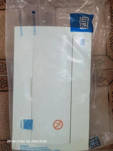 Quadro de distribuição disjuntor