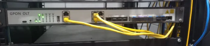 OLT GPON 8PON CHIMA COM 6 GBIC!