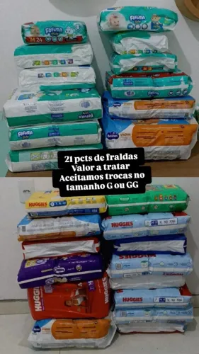 Fraudas todas novas