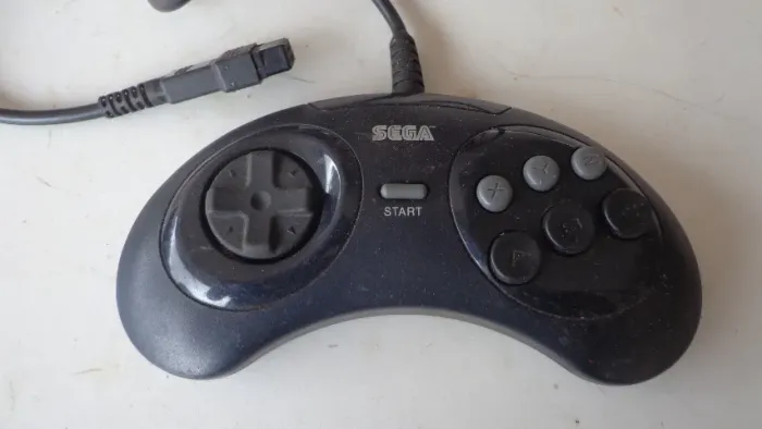 Controle MegaDrive 6 Botões Original tectoy funcionando