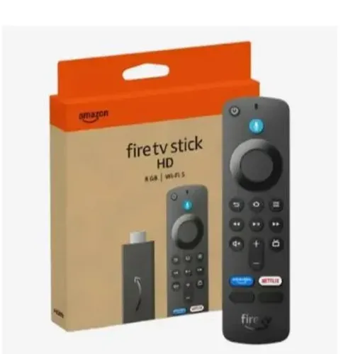 Fire TV stick HD com comandos por voz Amazon preto de voz
