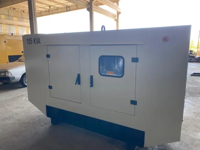 Gerador 105 kVA motor MWM internacional. Com 787 horas