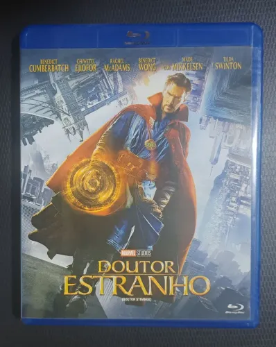 Bluray original  Doutor Estranho Marvel Benedict Cumberbatch