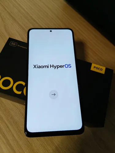 Celular Xiaomi Poco X4 Pró novíssimo!
