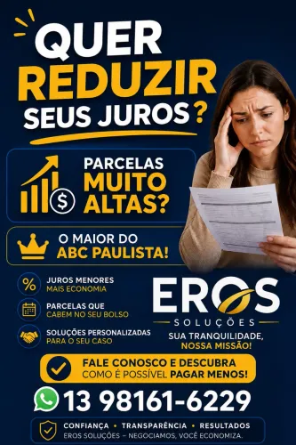 Redução direto com seu banco