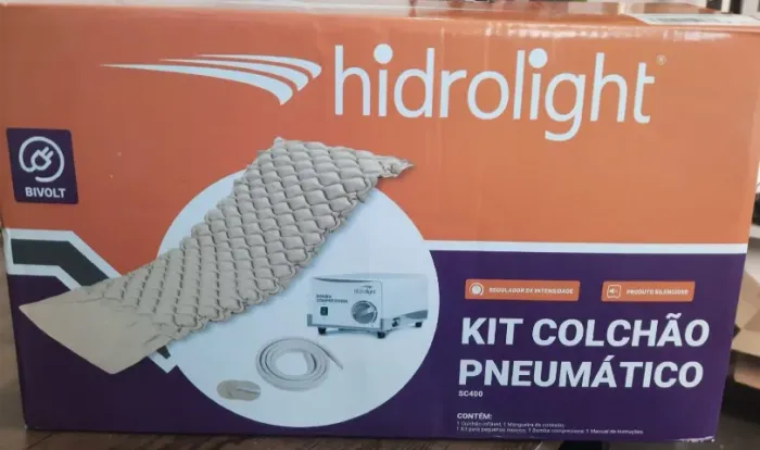 Kit Colchão Pneumático Hidrolight Bivolt