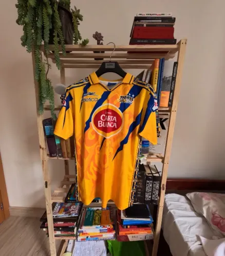 Camisa Original Tigres-mex 97-98 em Perfeito estado, Com Um Pequeno Furo