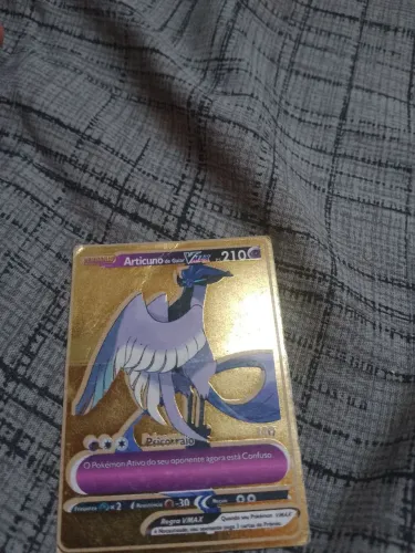 Cartinha de ouro do articuno de galar