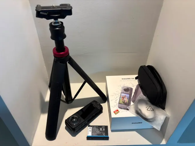 Kit câmera insta360 X4 8K 360
