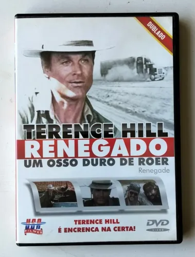 Dvd Filme Renegado - Um Osso Duro de Roer (Terence Hill) - 1987 (DVD em 2008) - Usado