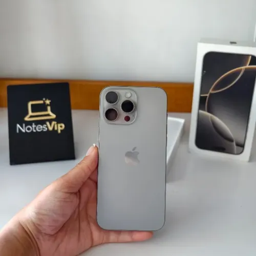 IPHONE 16 PRO MAX 256GB NATURAL TITANIUM - COMO NOVO