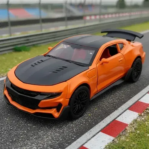 Miniatura Camaro 1/32 Die Cast Laranja