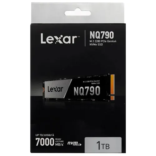 SSD M.2 1TB Lexar Nq790 2280 Nvme 1.4 PCie Gen4x4 7000mb/s PS5