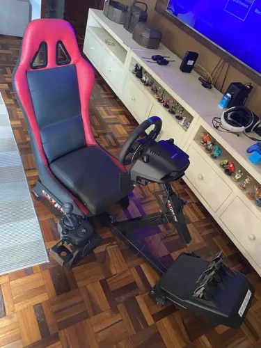Simulador Logitech G29 Completo + Câmbio + Cockpit Extreme Racing