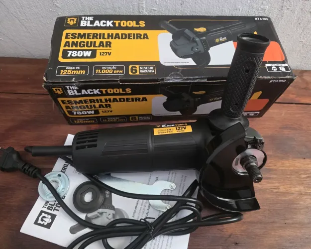 Esmerilhadeira Lixadeira Profissional 780w The Black tools