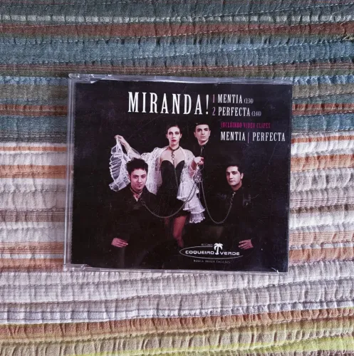 CD single Miranda! - Mentia / Perfecta (usado) | raro / Latin Pop